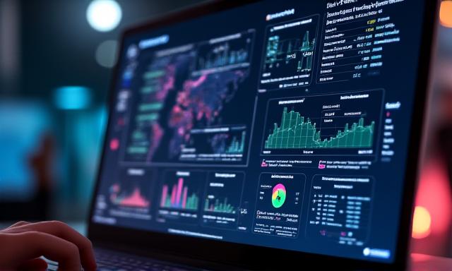AI-powered LogiView supply chain tracking dashboard with real-time analytics